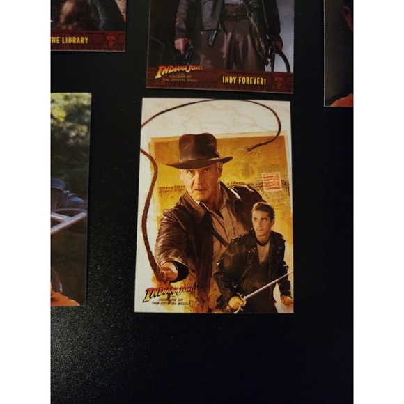 Indiana Jones 2008 Topps Lot of 20 Trading Cards Kingdom of the Crystal Skull - Picture 3 of 6